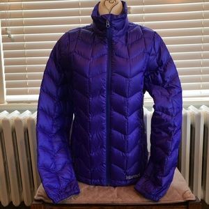 Marmot Women’s Purple 800 Fill Down Jacket Sz S